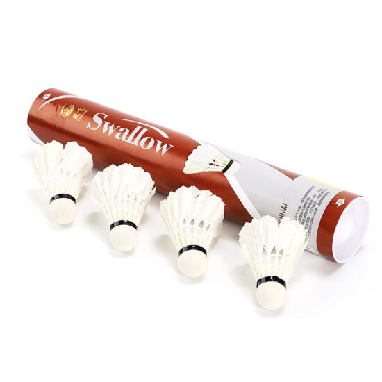YANFEI Duck Feather Shuttlecocks with Foam Head for Training – 12pcs